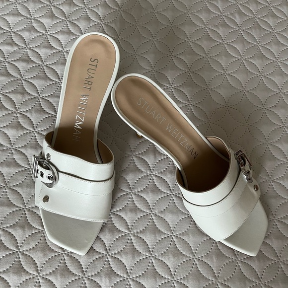 Stuart Weitzman Maverick 75 Slide. Made in Spain. Size 8. - Picture 2 of 5